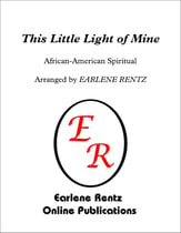 This Little Light of Mine Three-Part Mixed choral sheet music cover